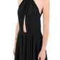 Stella mccartney asymmetrical dress with halterneck