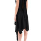 Stella mccartney asymmetrical dress with halterneck