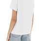 Stella mccartney t-shirt with embroidered signature