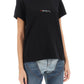 Stella mccartney t-shirt with embroidered signature