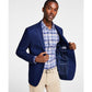Men's Classic Fit Herringbone Sport Coat