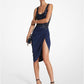 Matte Jersey Sarong Skirt