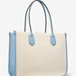 Heidi Large Stripe Canvas Tote Bag