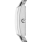 Women's Empire Quartz Three-Hand Silver-Tone Stainless Steel Watch 20X30mm
