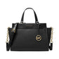 Graham Medium Leather Satchel