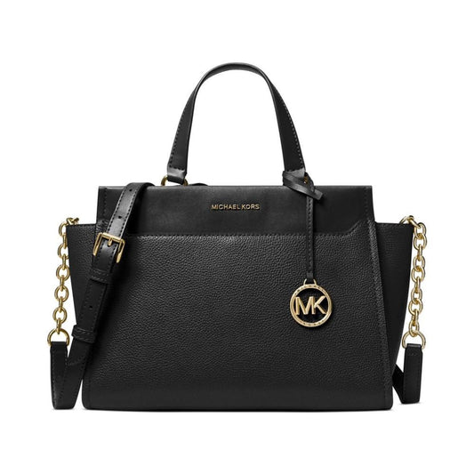 Graham Medium Leather Satchel