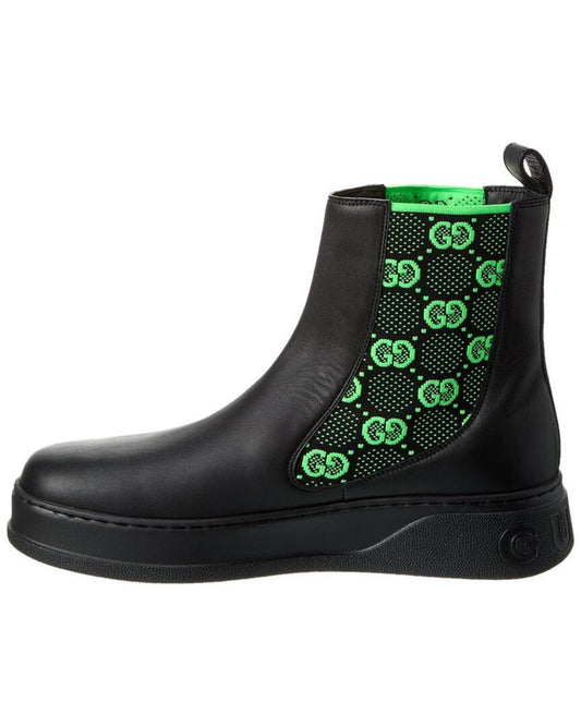 Gucci GG Leather Boot