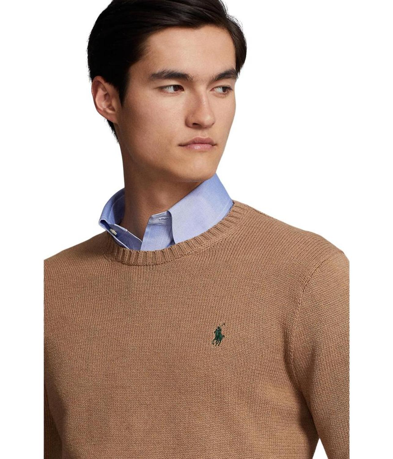 Cotton Crewneck Sweater