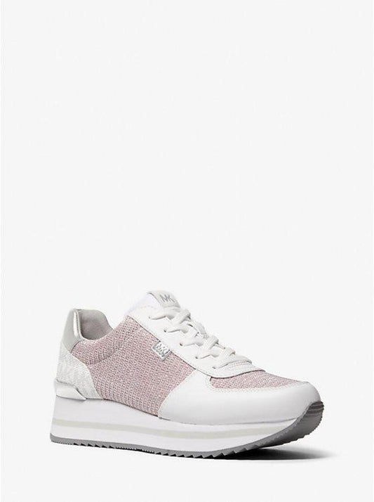 Monique Glitter Chain Mesh Trainer