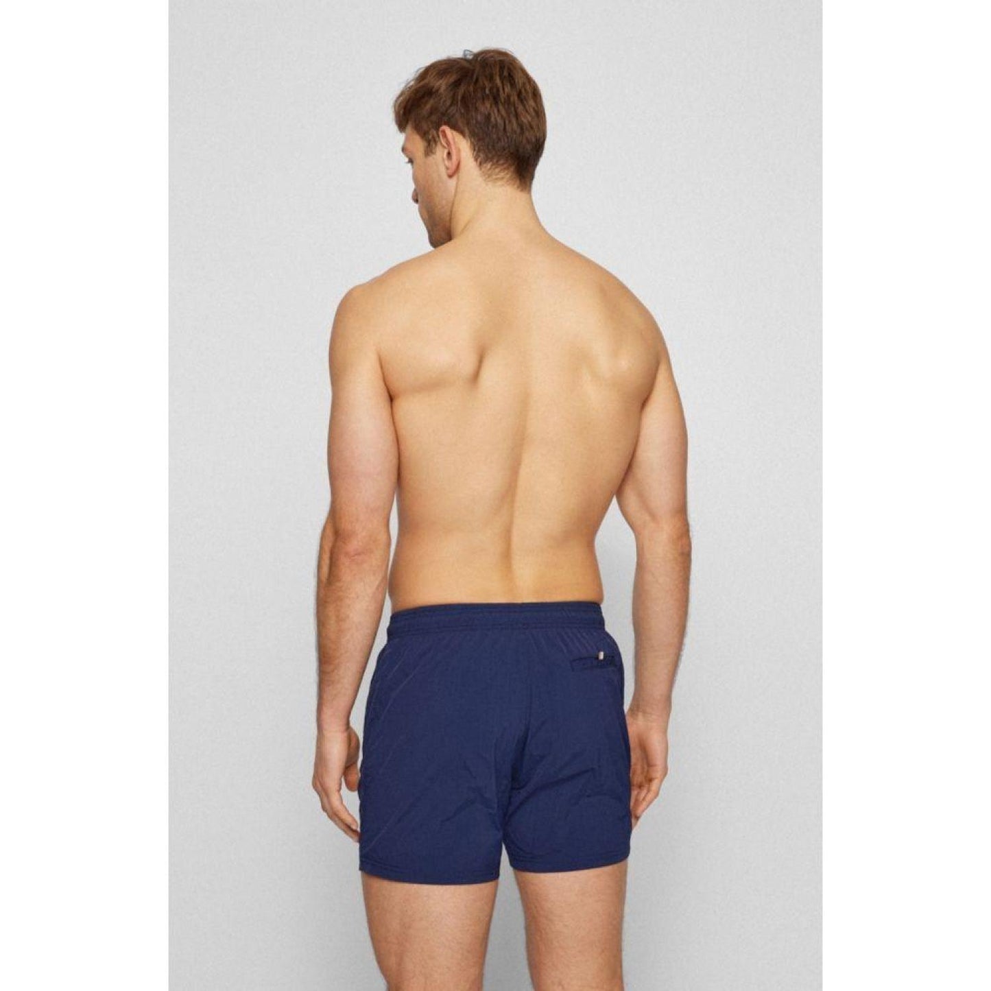 HUGO BOSS - Quick Drying Swim Shorts With Contrast Logo
