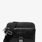 Hudson Signature Logo and Leather Camera Bag