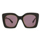 Square/Rectangle-Frame Acetate Sunglasses