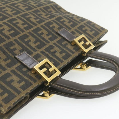 Fendi Zucca Canvas Handbag (Pre-Owned)
