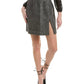 Michael Kors Collection Herringbone Wool Skirt
