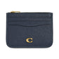 Crossgrain Leather Zippered Card Case