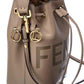 FENDI Mon Tresor Mini Leather Bucket Bag