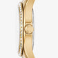 Lexington Pavé Gold-Tone Watch and Jewelry Gift Set