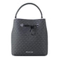 Michael Kors Women's Suri MK Signature VC Bucket Messenger Bag