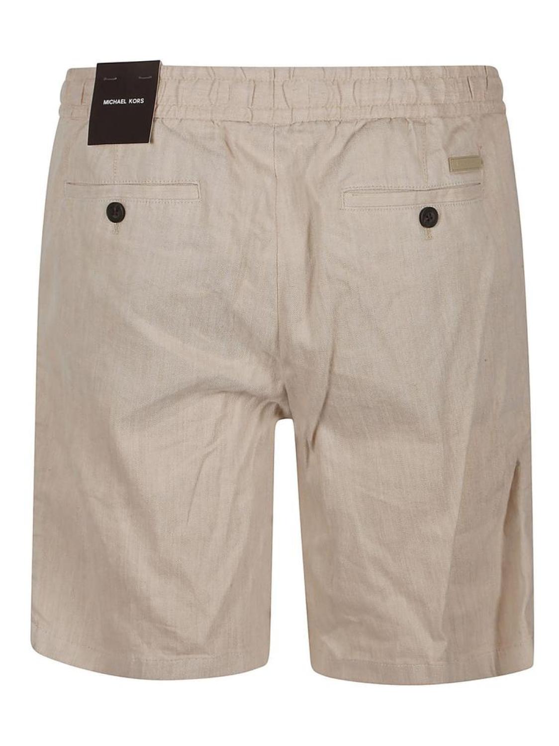 Michael Kors Logo Patch Above-Knee Shorts