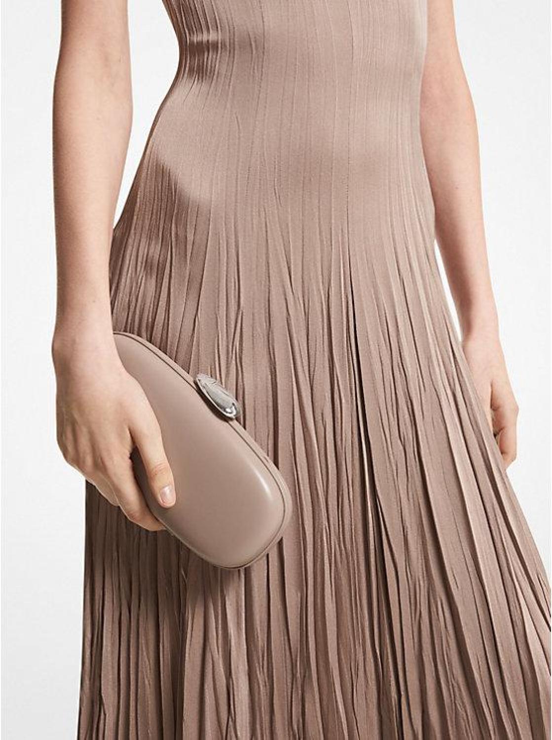 Tina Small Leather Minaudière