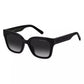 53MM Square Logo Sunglasses