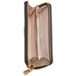 Morgan Saffiano Leather Zip Around Wallet