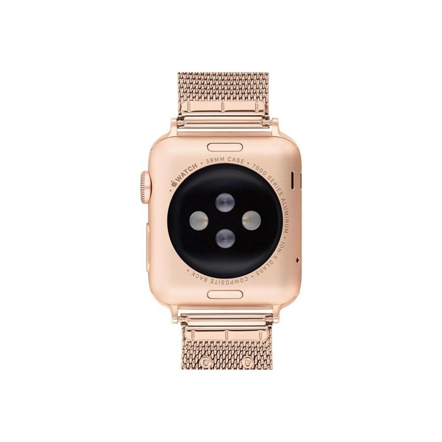 Rose Gold-Tone Mesh Bracelet 38/40/41mm Apple Watch Band