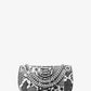 Christie Mini Python Embossed Leather Envelope Bag