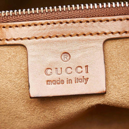 Gucci  GG Supreme Linea A Zip Satchel (Pre-Owned)
