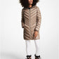 Quilted Nylon Packable Puffer Coat