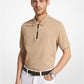 Cotton Half-Zip Polo Shirt