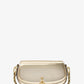 Mila Small Metallic Leather Shoulder Bag