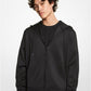 Logo Tape Scuba Zip-Up Hoodie