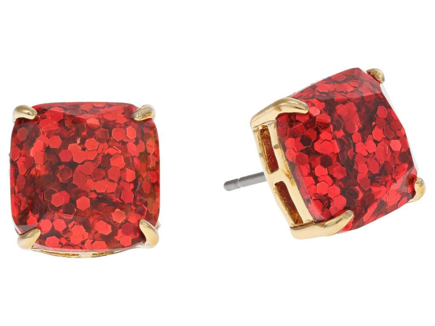 Mini Small Square Studs Earrings