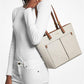 Jet Set Medium Logo Pocket Tote Bag