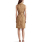 Micro-Sanded Twill Sleeveless Dress