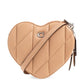 Coach Heart Logo Plaque Small Crossbody Bag