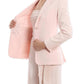 Adele Cotton Blazer In Pink