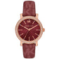 Women's Corey Three-Hand Mulberry Polyvinyl Chloride Watch 38mm