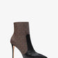 Rue Logo and Leather Boot