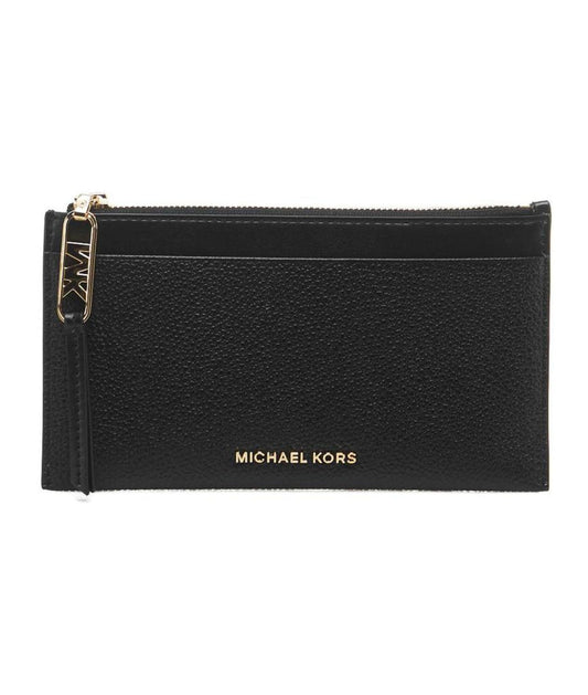 Michael Michael Kors Logo Plaque Zipped Wallet