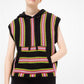 Baja Cotton and Cashmere Sleeveless Hoodie
