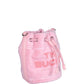 Marc Jacobs Teddy Flocked Logo Crossbody Bag