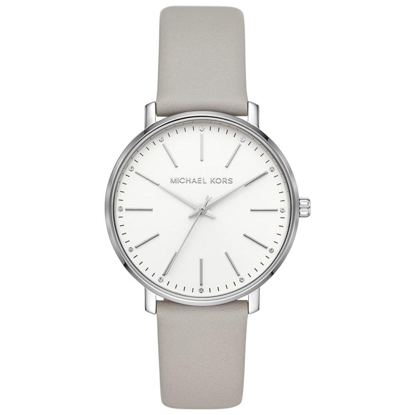 Women's Pyper Gray Leather Strap Watch