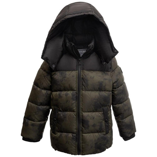 Big Boys Color Block Puffer Jacket