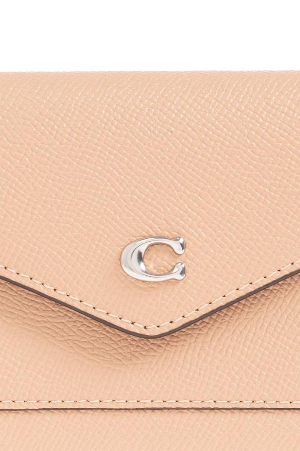 Coach Wyn Logo Plaque Small Wallet