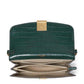 Dakota Croc Embossed Leather Medium Convertible Shoulder Bag