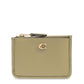 Coach Logo Plaque Mini Card Case