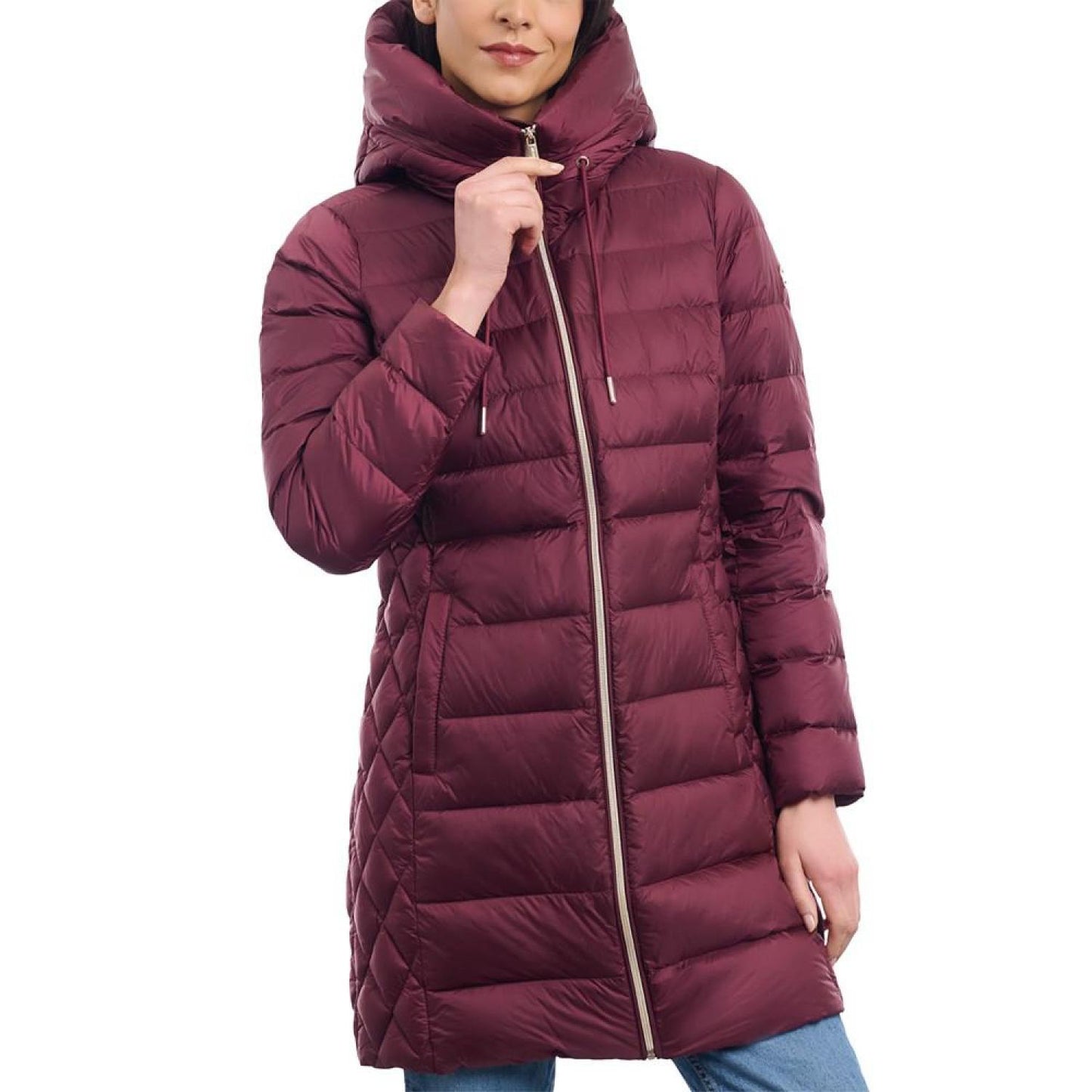 Women's Hooded Down Packable Puffer Coat, Created for Macy's