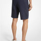 Ribbed Cotton Blend Shorts